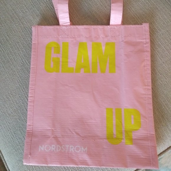 Nordstrom Glam Up Days Pink Shopping Tote Bag - Picture 1 of 4